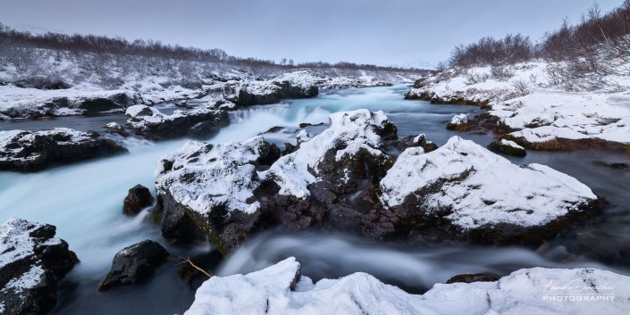 Miðfoss Waterfall
