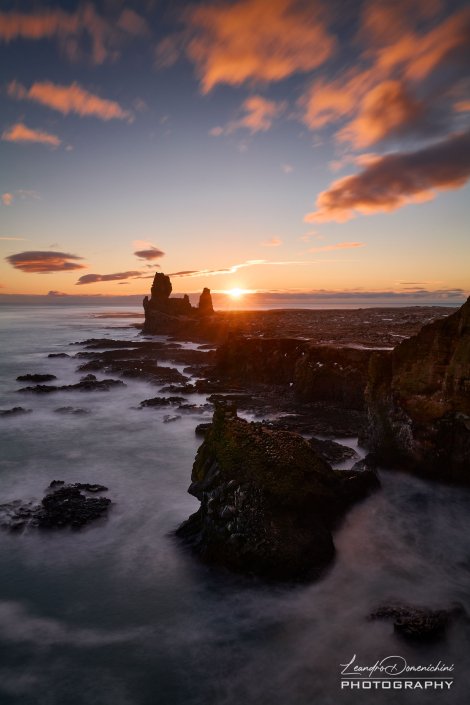 Lóndrangar Basalt Cliffs