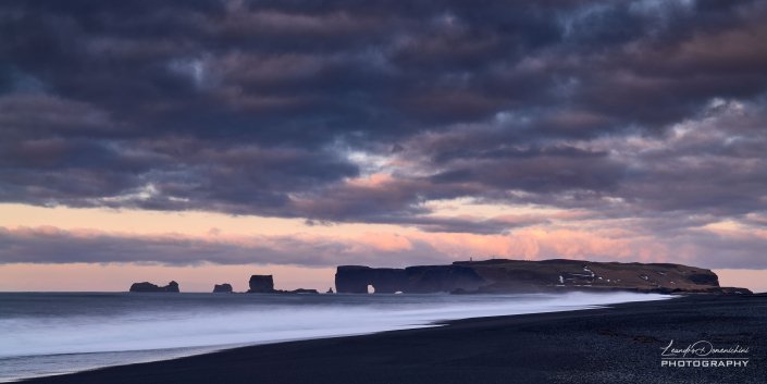 Dyrhólaey from Reynisfjara Beach