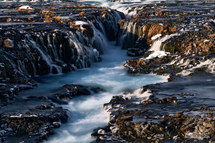 Brúarárfoss Waterfall
