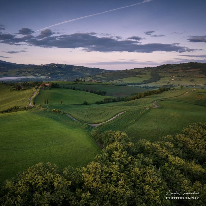 The Greenery Of Val D'Orcia