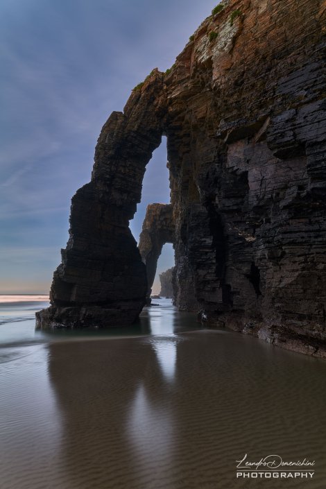 Praia Das Catedrais, Galicia, Spain - Aspect ratio: 2:3, Vertical Praia Das Catedrais