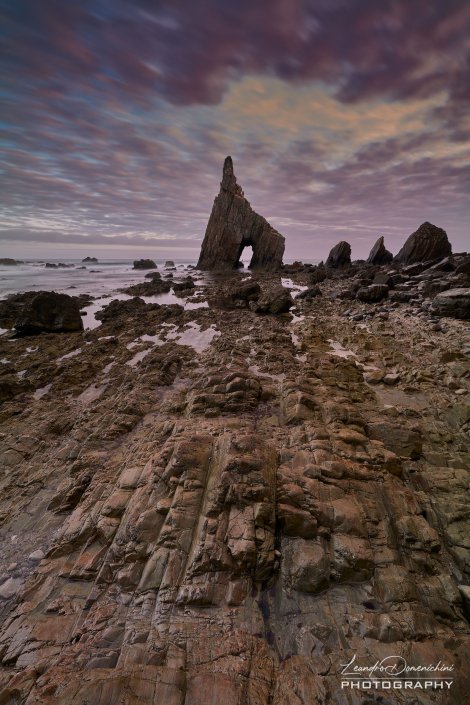 Playa Campiecho, Asturias, Spain - Aspect ratio 2:3, Vertical Playa Campiecho