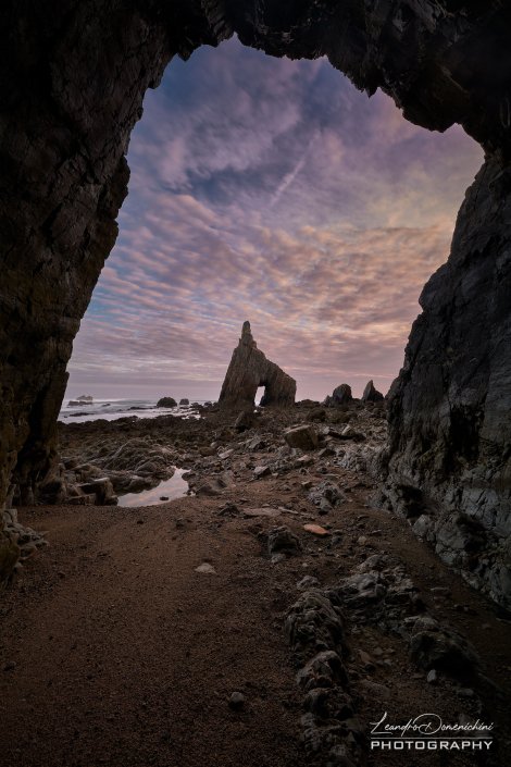 Playa Campiecho, Asturias, Spain - Aspect ratio 2:3, Vertical Playa Campiecho