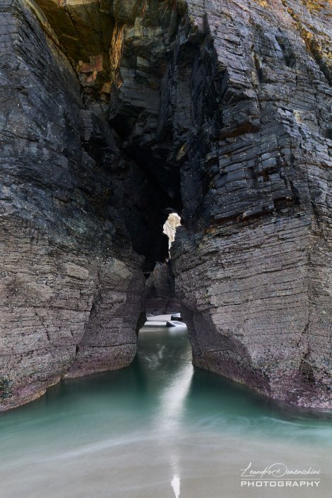 Praia Das Catedrais, Galicia, Spain - Aspect ratio: 2:3, Vertical Praia Das Catedrais