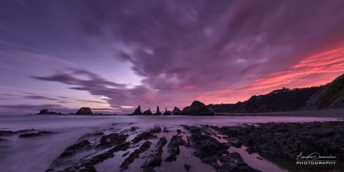 Playa de Gueirua, Asturias, Spain - Aspect ratio: 2:1, Panorama Playa de Gueirua