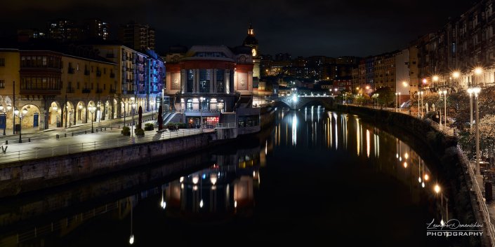 Ribera Market, Bilbao, Spain- Aspect ratio: 2:1, Panorama Ribera Market