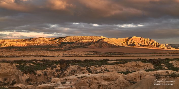 Bardenas Reales Desert, Navarra, Spain - Aspect ratio: 2:1, Panorama Bardenas Reales Desert