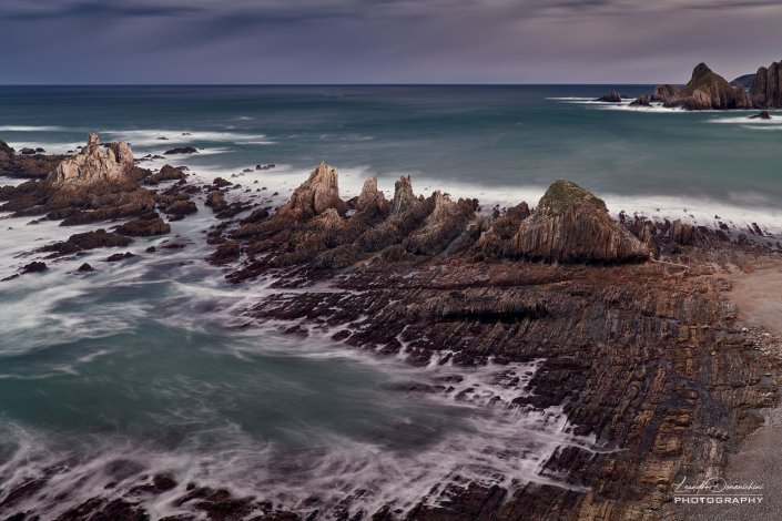 Playa de Gueirua, Asturias, Spain - Aspect ratio: 3:2, Traditional Playa de Gueirua