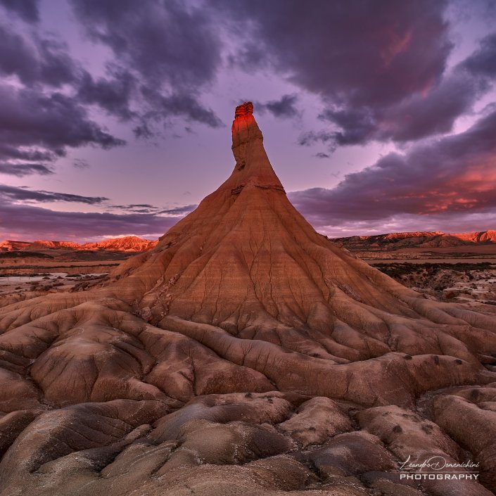Castildetierra, Bardenas Reales, Navarra, Spain - Aspect ratio: 1:1, Square Castildetierra