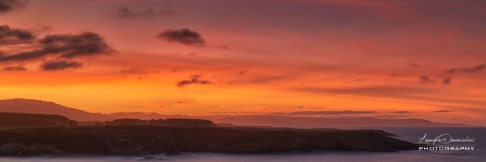 Ribadeo Coast, Galicia, Spain- Aspect ratio 3:1, Extended Panorama Ribadeo Coast,
