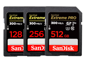 3 Sandisk Extreme Pro 3 Sandisk Extreme Pro