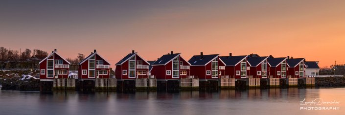 Red Houses in Svolvær