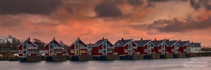 Red Houses in Svolvær
