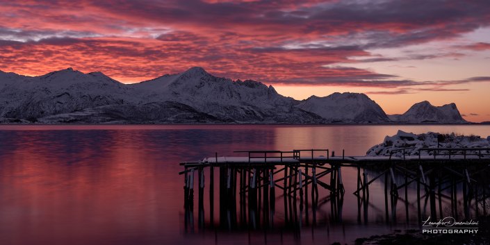 Sunset in Skaland