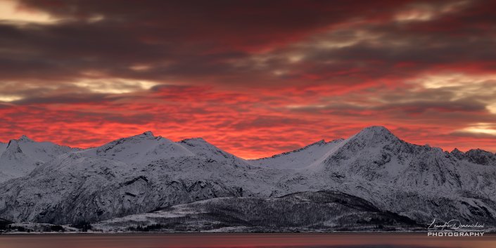 Sunset in Skaland
