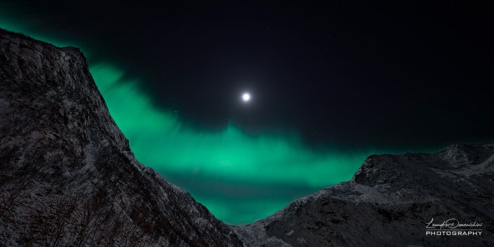 Northern Lights at Steinfjord Beach