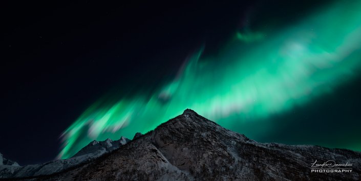 Northern Lights at Steinfjord Beach