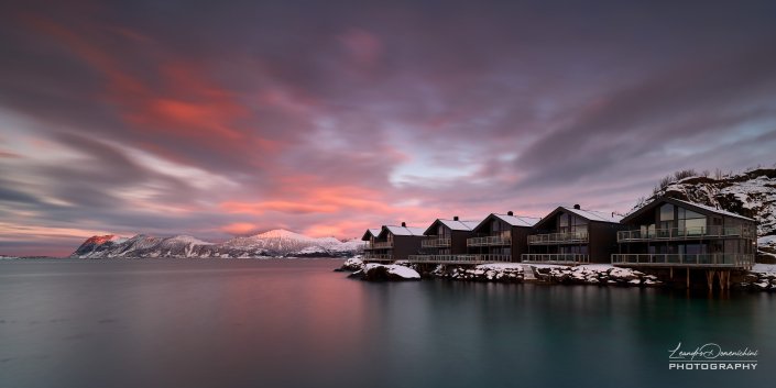 Sunset in Hamn