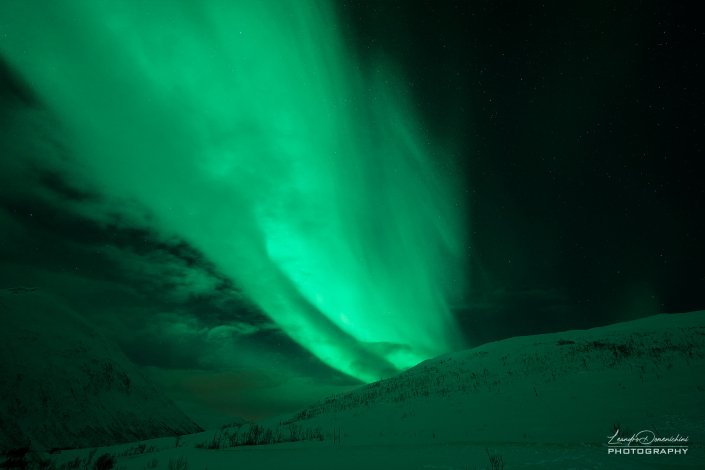 Northern Lights near Kattfjordeidet