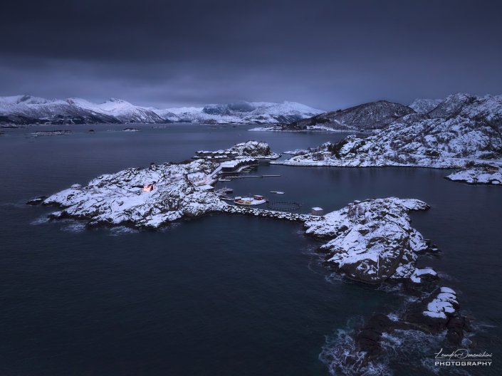 Aerial view of Hamn