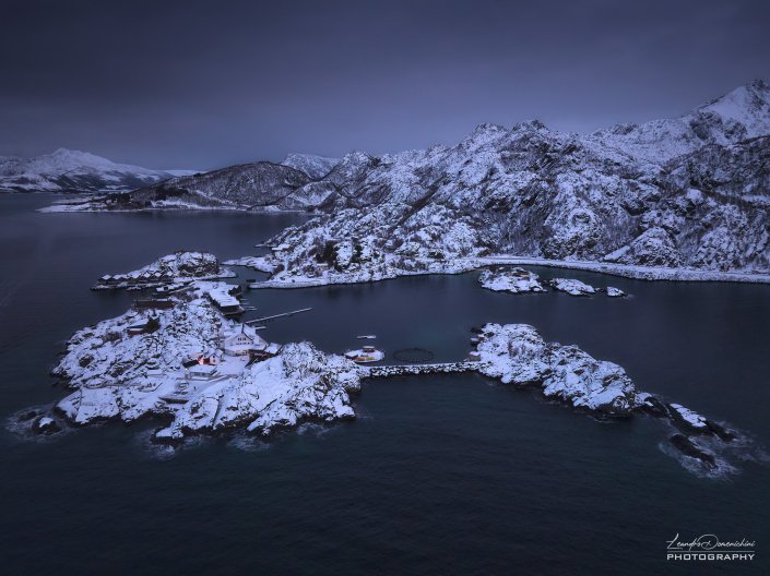 Aerial view of Hamn